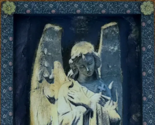 Kneeling Angel -  Belfast, Maine
